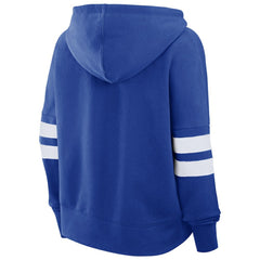 New York Rangers Fanatics Women's Oversized Seize Pullover Hoodie Blue