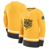 Boston Bruins Fanatics Vintage High Point Long Sleeve T-Shirt Gold