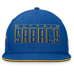 Buffalo Sabres Fanatics Fundamental Gino Stack Snapback Hat Royal