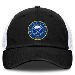 Buffalo Sabres Fanatics Averie Trucker Adjustable Hat Black/White