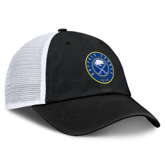 Buffalo Sabres Fanatics Averie Trucker Adjustable Hat Black/White