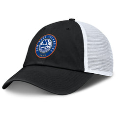 New York Islanders Fanatics Averie Trucker Adjustable Hat Black/Gray