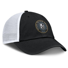 Vegas Golden Knights Fanatics Averie Trucker Adjustable Hat Black/White