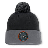 Philadelphia Flyers Fanatics Aspyn Cuffed Knit Hat with Pom Black