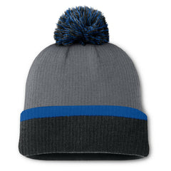 St. Louis Blues Fanatics Women's Cuffed Knit Hat with Pom Charcoal