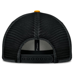 Boston Bruins Fanatics Fundamental One-Time Trucker Adjustable Hat Black