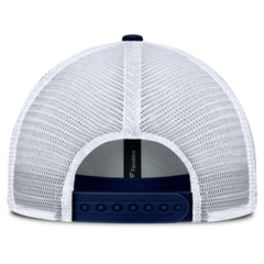 New York Rangers Fanatics Fundamental One-Time Trucker Adjustable Hat Blue