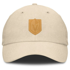 Vegas Golden Knights Fanatics Front Office Canvas Adjustable Hat Tan