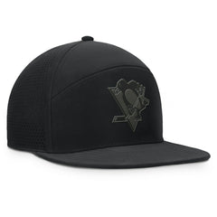 Pittsburgh Penguins Fanatics Front Office Adjustable Hat Black