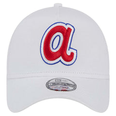 Atlanta Braves TC A-Frame 9FORTY Adjustable Hat White | New Era