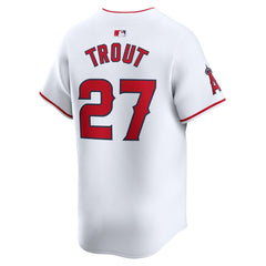 Mike Trout Los Angeles Angels Youth Home Limited Player Jersey - White