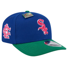 Chicago White Sox 2024 Big League Chew Flavor Pack 9SEVENTY Adjustable Hat Royal/Green | New Era