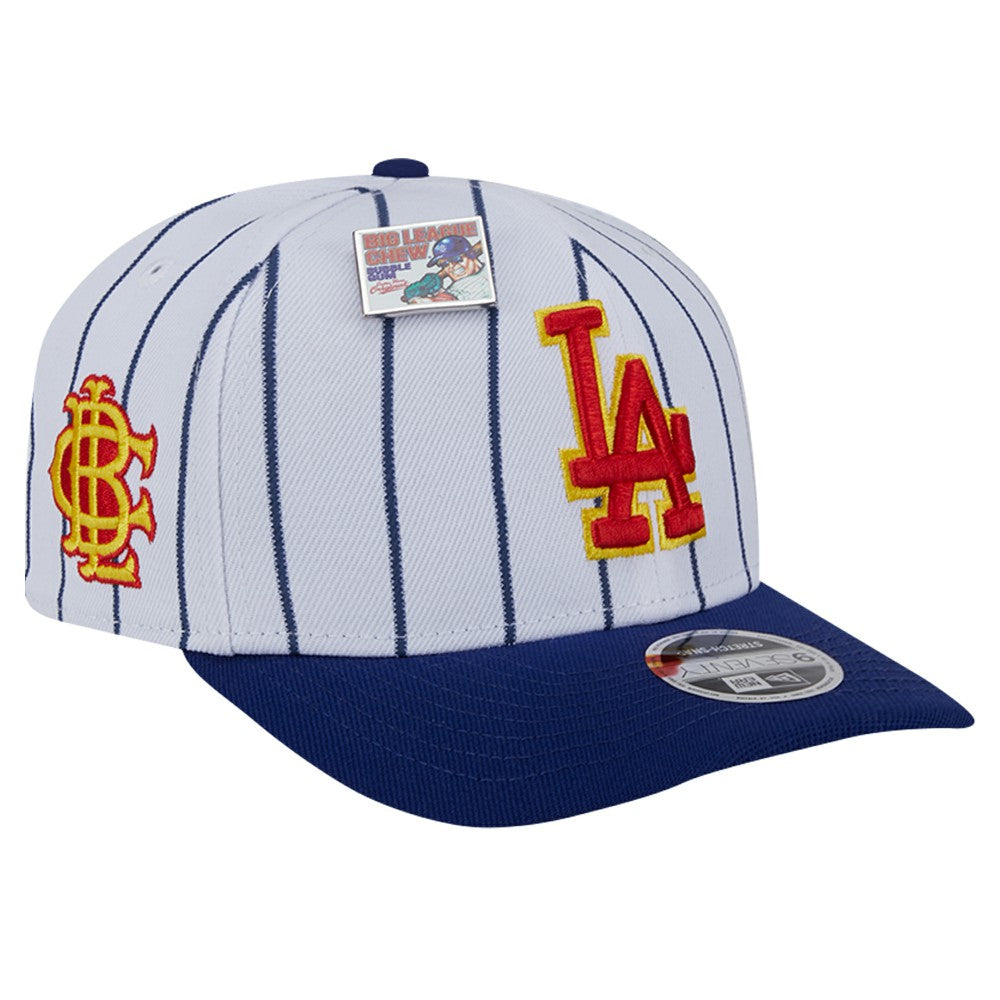 Los Angeles Dodgers 2024 Big League Chew Original 9SEVENTY Adjustable Hat White/Royal | New Era