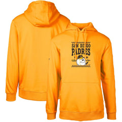 San Diego Padres Levelwear Podium Inaugural Pullover Hoodie Gold