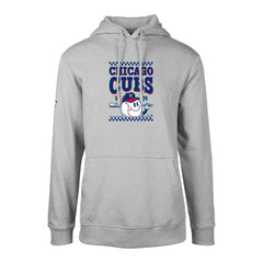 Chicago Cubs Levelwear Podium Inaugural Pullover Hoodie Gray