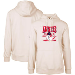 Los Angeles Angels Levelwear Podium Inaugural Pullover Hoodie Cream