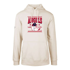 Los Angeles Angels Levelwear Podium Inaugural Pullover Hoodie Cream