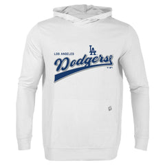 Los Angeles Dodgers Levelwear Relay 2.0 Retro Pullover Hoodie White