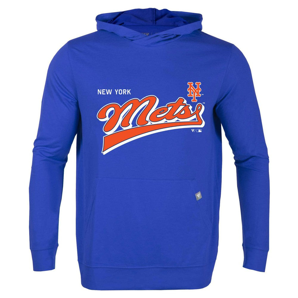New York Mets Levelwear Relay 2.0 Retro Pullover Hoodie Royal