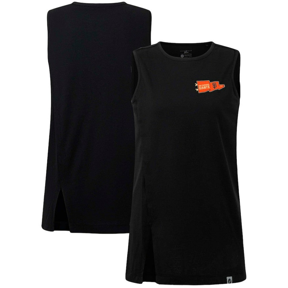 San Francisco Giants Levelwear Women's Influx Rafters Tank Top Black