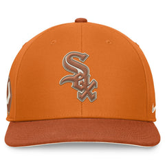 Chicago White Sox Pro Dunk Performance Snapback Hat Orange | Nike
