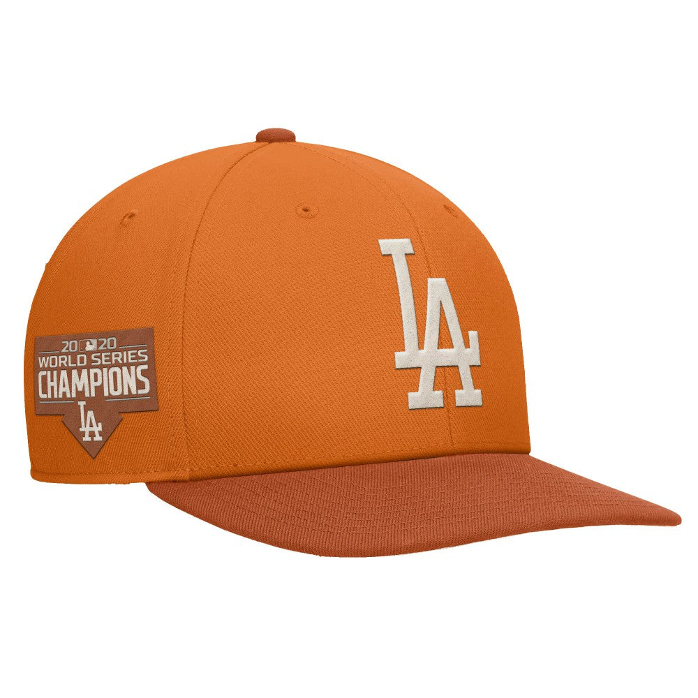 Los Angeles Dodgers Pro Dunk Performance Snapback Hat Orange | Nike