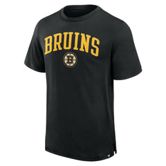 Boston Bruins Fanatics Elevated Pima T-Shirt Black