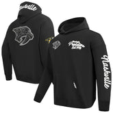 Nashville Predators Pro Standard Paint the City Pullover Hoodie Black