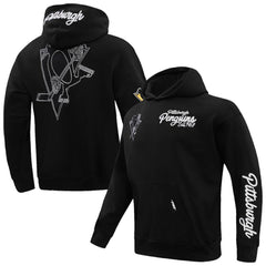 Pittsburgh Penguins Pro Standard Paint the City Pullover Hoodie Black