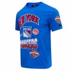 New York Rangers Pro Standard Turn It Up T-Shirt Blue
