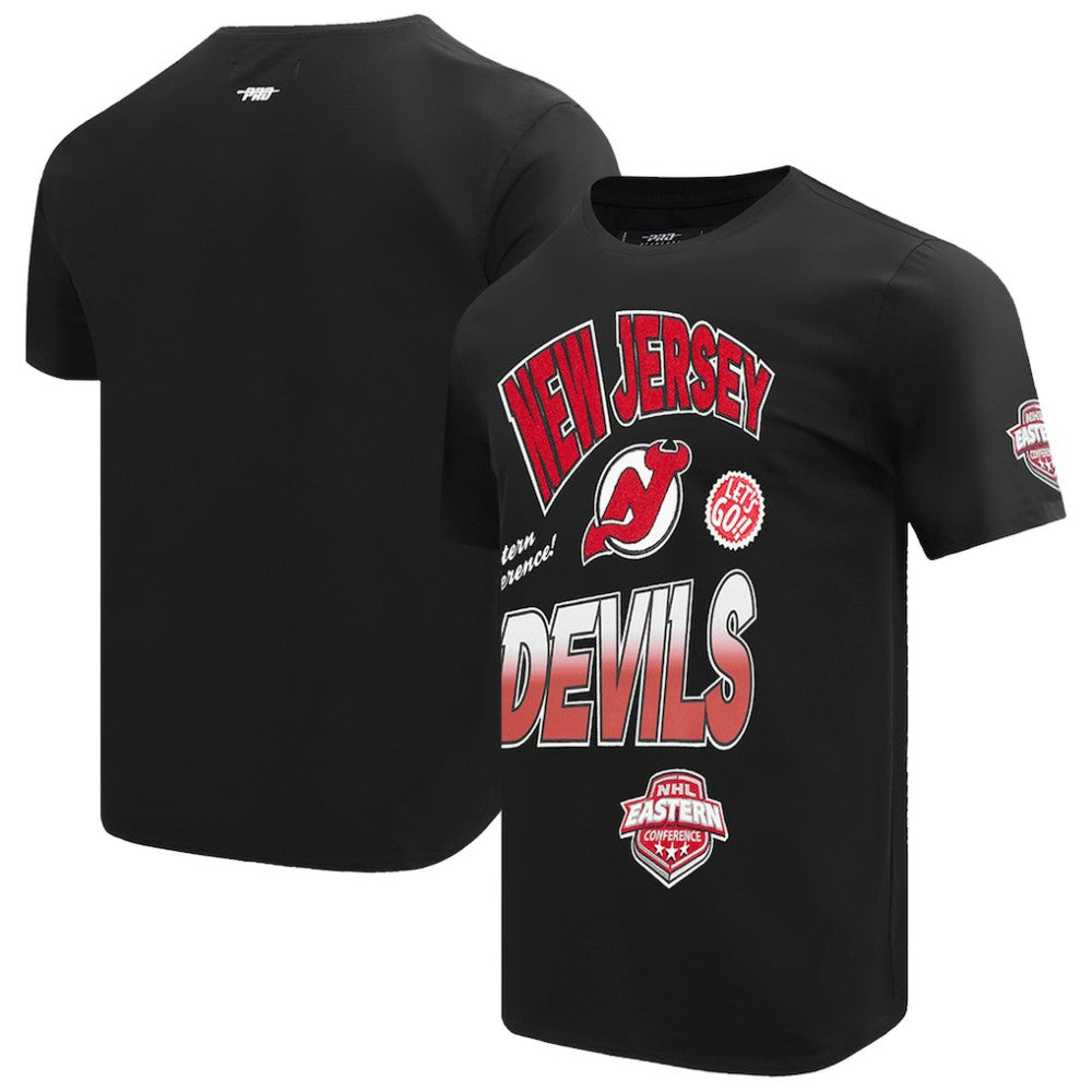 New Jersey Devils Pro Standard Turn It Up T-Shirt Black