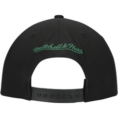 New Jersey Devils Mitchell & Ness Core Team Script 2.0 Snapback Hat Black