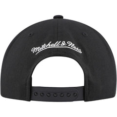 Pittsburgh Penguins Mitchell & Ness Core Team Script 2.0 Snapback Hat Black