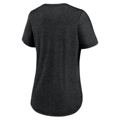 San Francisco Giants Women's 2024 Rickwood Classic Tribute Tri-Blend T-Shirt Heather Black | Nike