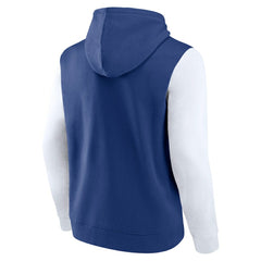 Tampa Bay Lightning Logo Athletic Deliver Fleece Pullover Hoodie Blue
