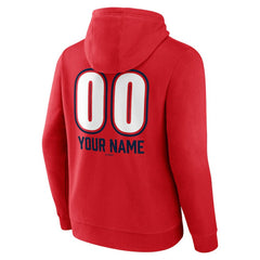 St. Louis Cardinals Personalized Name & Number Fastball Pullover Hoodie Red