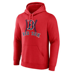 Boston Red Sox Personalized Name & Number Fastball Pullover Hoodie Red