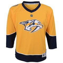 Nashville Predators Youth Home Replica Custom Jersey Gold
