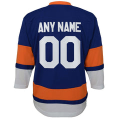 New York Islanders Youth Home Replica Custom Jersey Royal