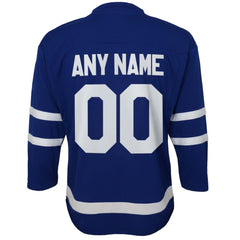 Toronto Maple Leafs Youth Home Replica Custom Jersey Blue