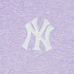 New York Yankees Antigua Hunk Quarter-Zip Top Lavender