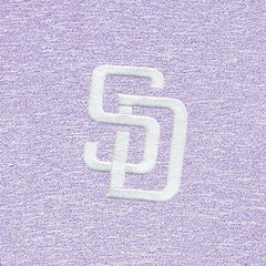 San Diego Padres Antigua Hunk Quarter-Zip Top Lavender