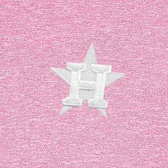 Houston Astros Antigua Hunk Quarter-Zip Top Pink