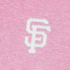 San Francisco Giants Antigua Hunk Quarter-Zip Top Pink