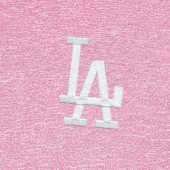 Los Angeles Dodgers Antigua Hunk Quarter-Zip Top Pink