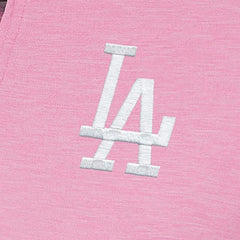 Los Angeles Dodgers Antigua Women's Mentor Quarter-Zip Pullover Top Pink