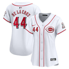 Elly De La Cruz Cincinnati Reds Women's Home Limited Player Jersey?- White