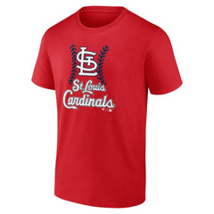 Lars Nootbaar St. Louis Cardinals Fastball Player Name & Number T-Shirt Red