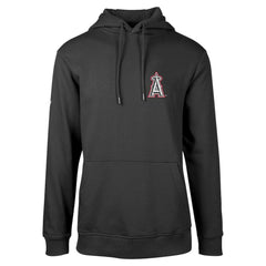 Los Angeles Angels Levelwear Podium Vintage Pullover Hoodie Black