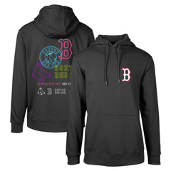 Boston Red Sox Levelwear Podium Vintage Pullover Hoodie Black